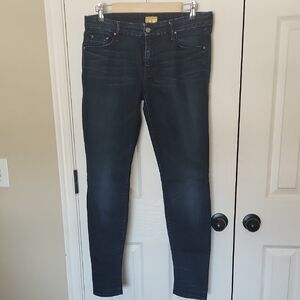 MOTHER Midnight Blue Skinny Jeans